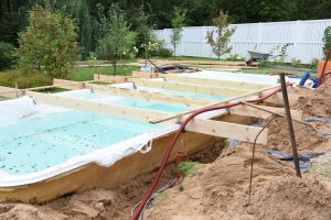 Pool builders - installation of pool